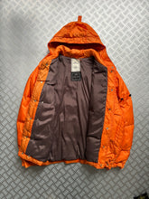 Carica l&#39;immagine nel visualizzatore di Gallery, 1980’s Stone Island Bright Orange Balaclava Hood Ice Jacket