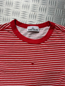 Stone Island Marina Striped Tee - Medium