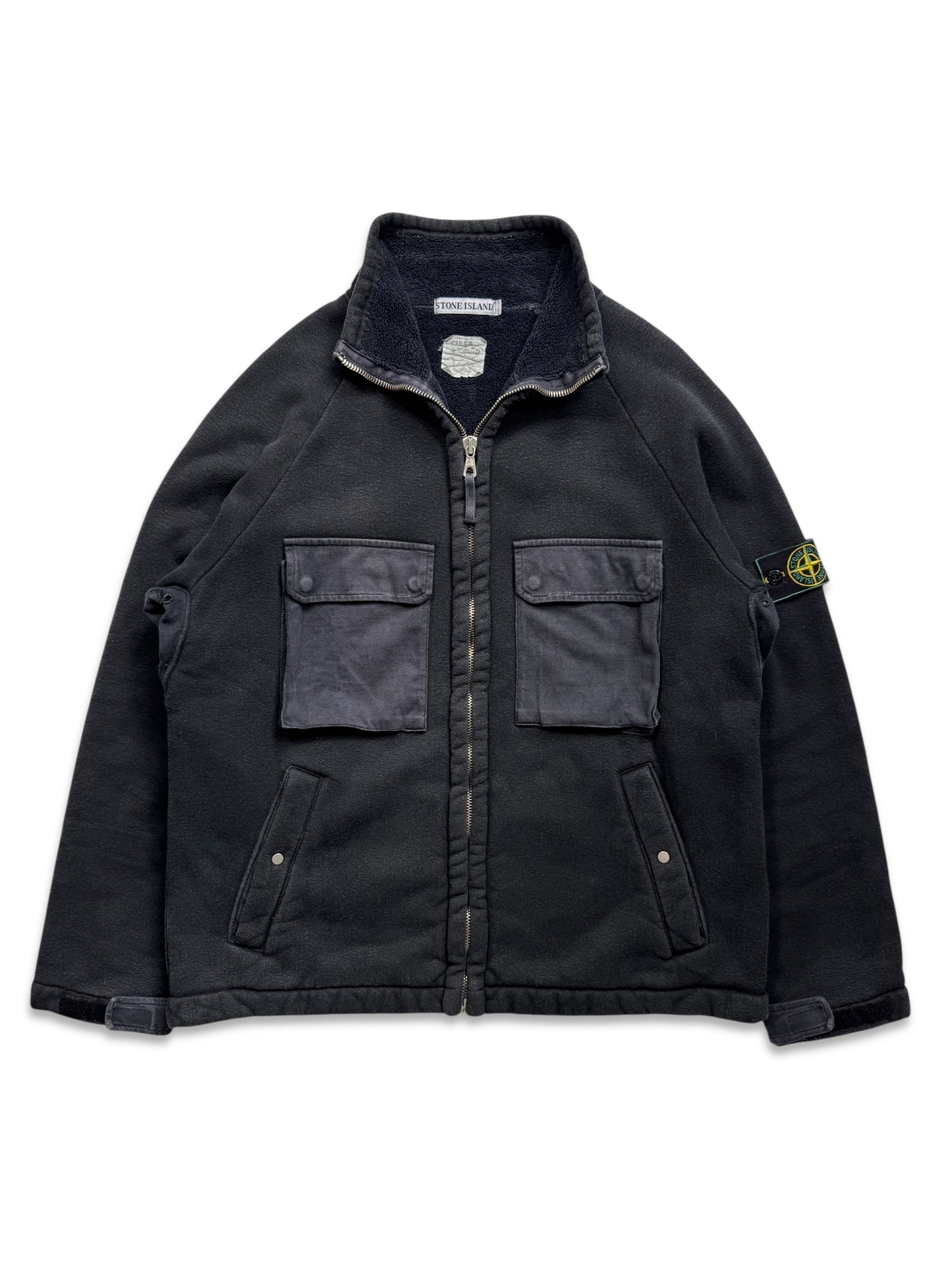 AW99 Stone Island Multi Pocket Fleece Lined Jacket