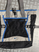 Load image into Gallery viewer, Early 2000’s Nike Reinforced Stash Pocket Tote Bag