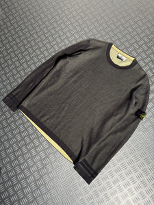 Stone Island Knitted Lenticular Crewneck - Medium / Large