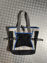 Load image into Gallery viewer, Early 2000’s Nike Reinforced Stash Pocket Tote Bag