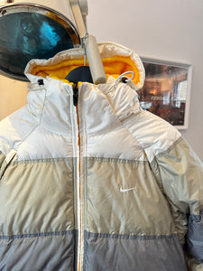 Early 2000’s Nike Reversible Rip-Stop Nylon/Fleece Puffer Jacket - Large / Extra Large