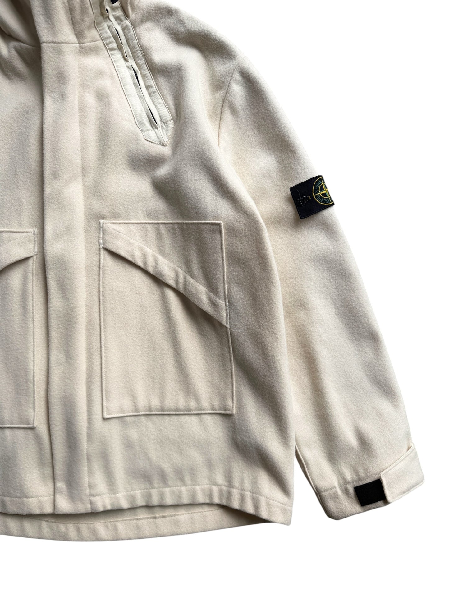 AW00’ Stone Island Asymmetric Zip Dutch Rope Jacket