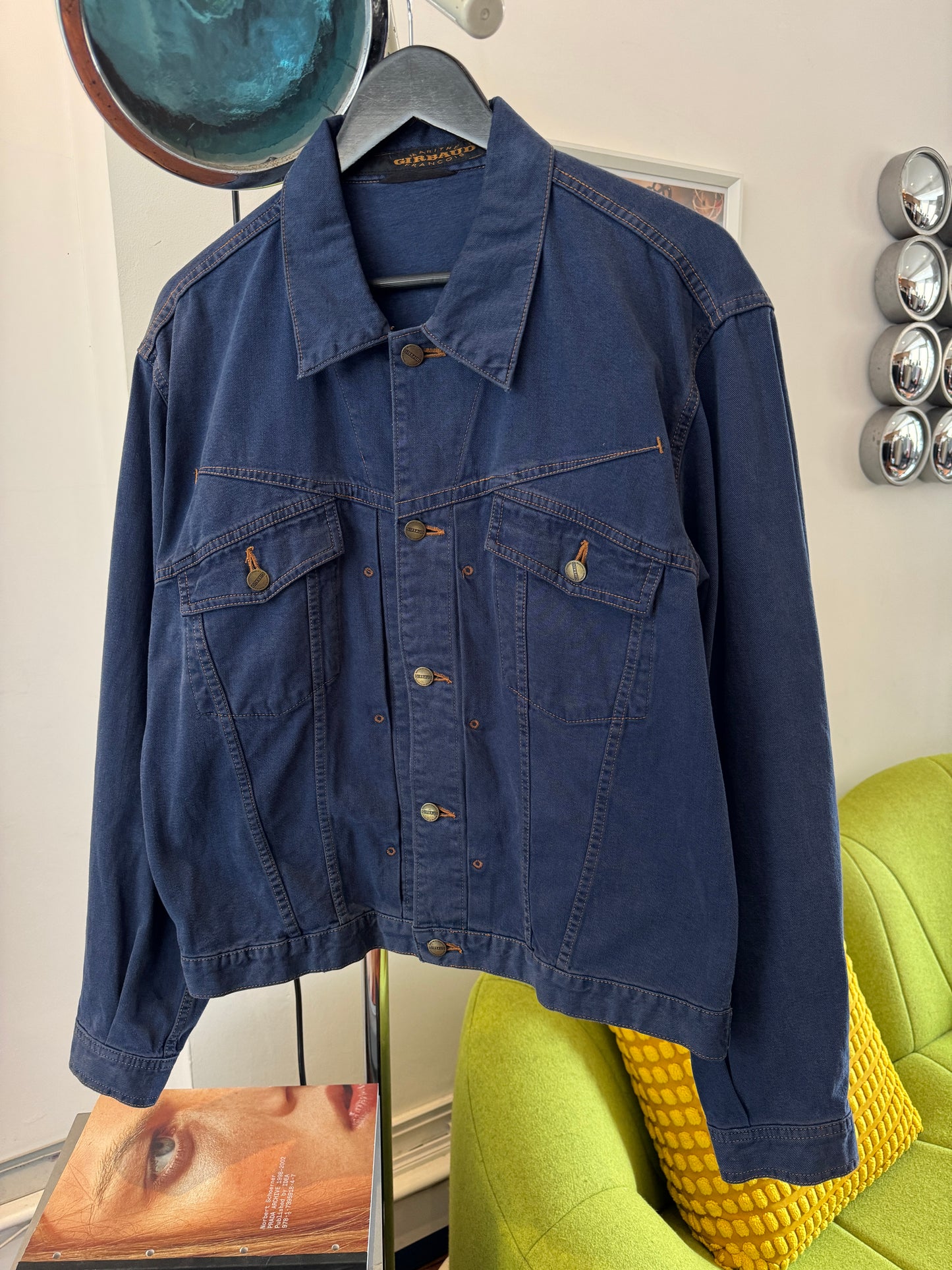 Marithe + Francois Girbaud Darted Denim Jacket