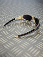 Load image into Gallery viewer, 1990’s Oakley Blue Flame Straight Jacket Sunglasses