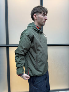 Early 2000’s Prada Linea Rossa Khaki Shimmer Jacket