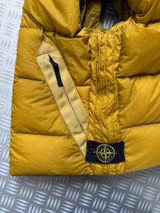 AW08’ Stone Island Opaque Bright Yellow Padded Goose Down Vest -