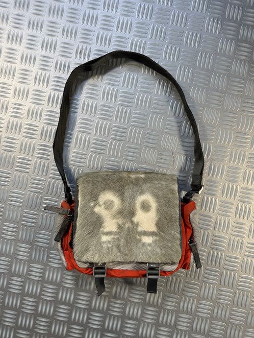 Early 2000’s Prada Sport Dyed Goat Fur Side Bag