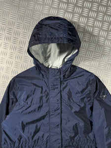 Prada Milano Royal Blue/Navy Nylon Shell Jacket - Small