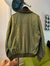 画像をギャラリービューアに読み込む, 1980’s CP Company Moss Green Buttoned Harrington Jacket - Medium/Large