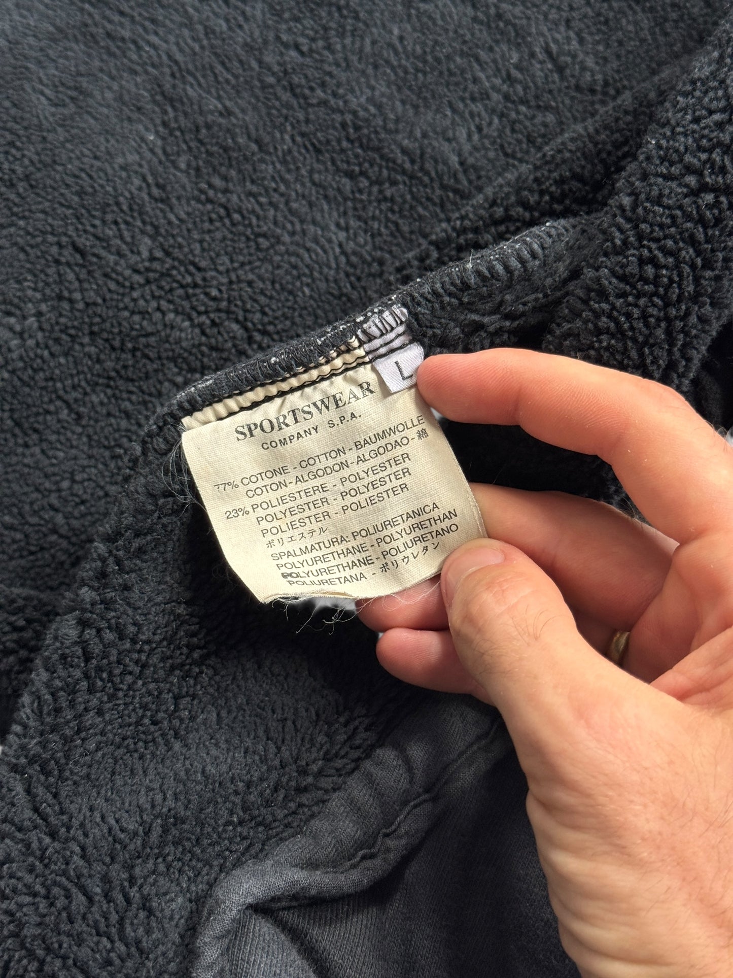 AW99 Stone Island Multi Pocket Fleece Lined Jacket