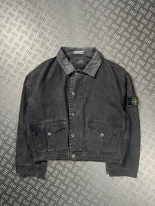 1987 Stone Island Tela Stella Cropped Harrington Jacket