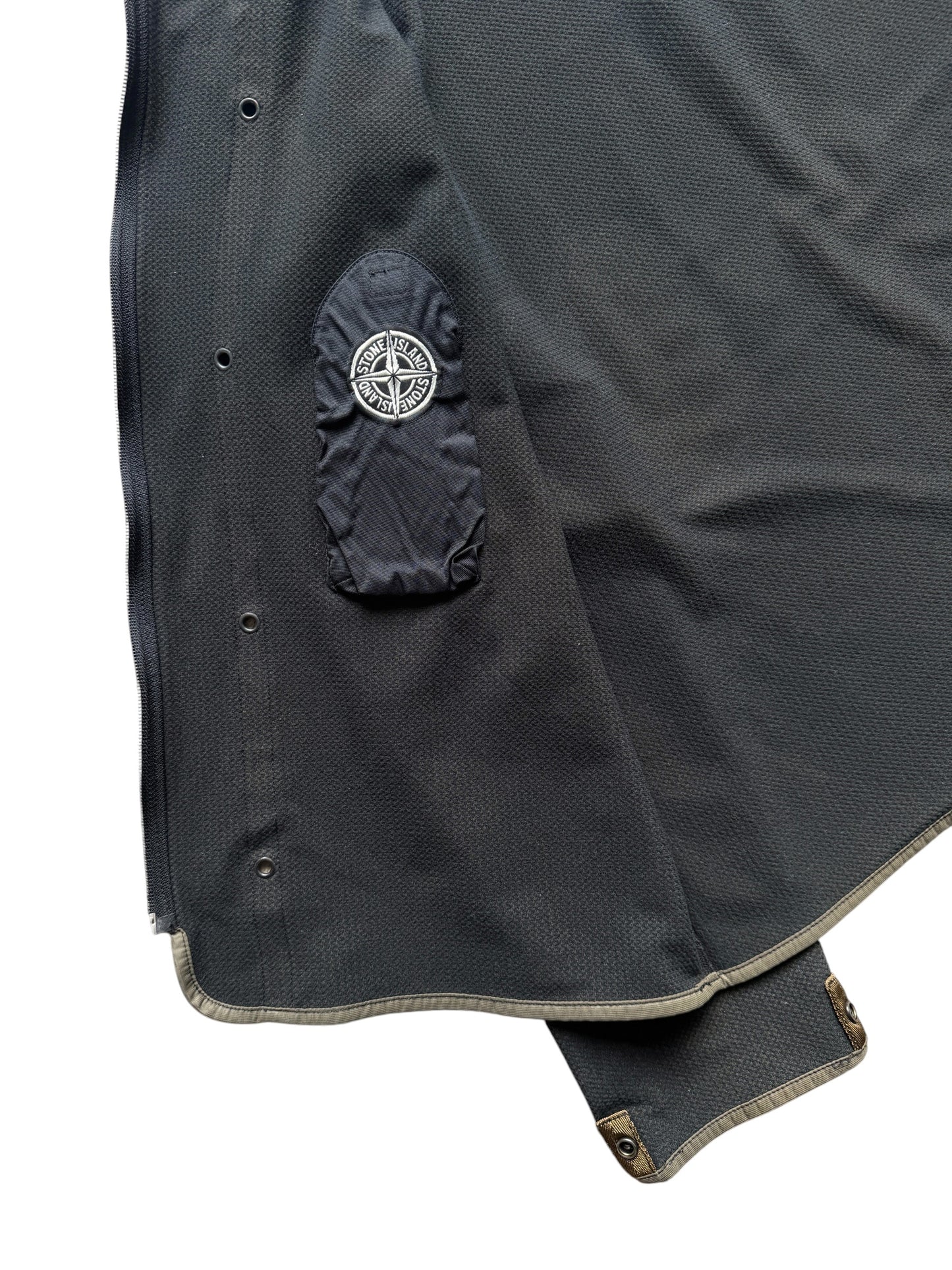 AW00’ Stone Island Asymmetric Zip Dutch Rope Jacket