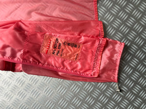 SS00’ Prada Sport Hot Pink Semi Transparent 3M 2in1 Jacket