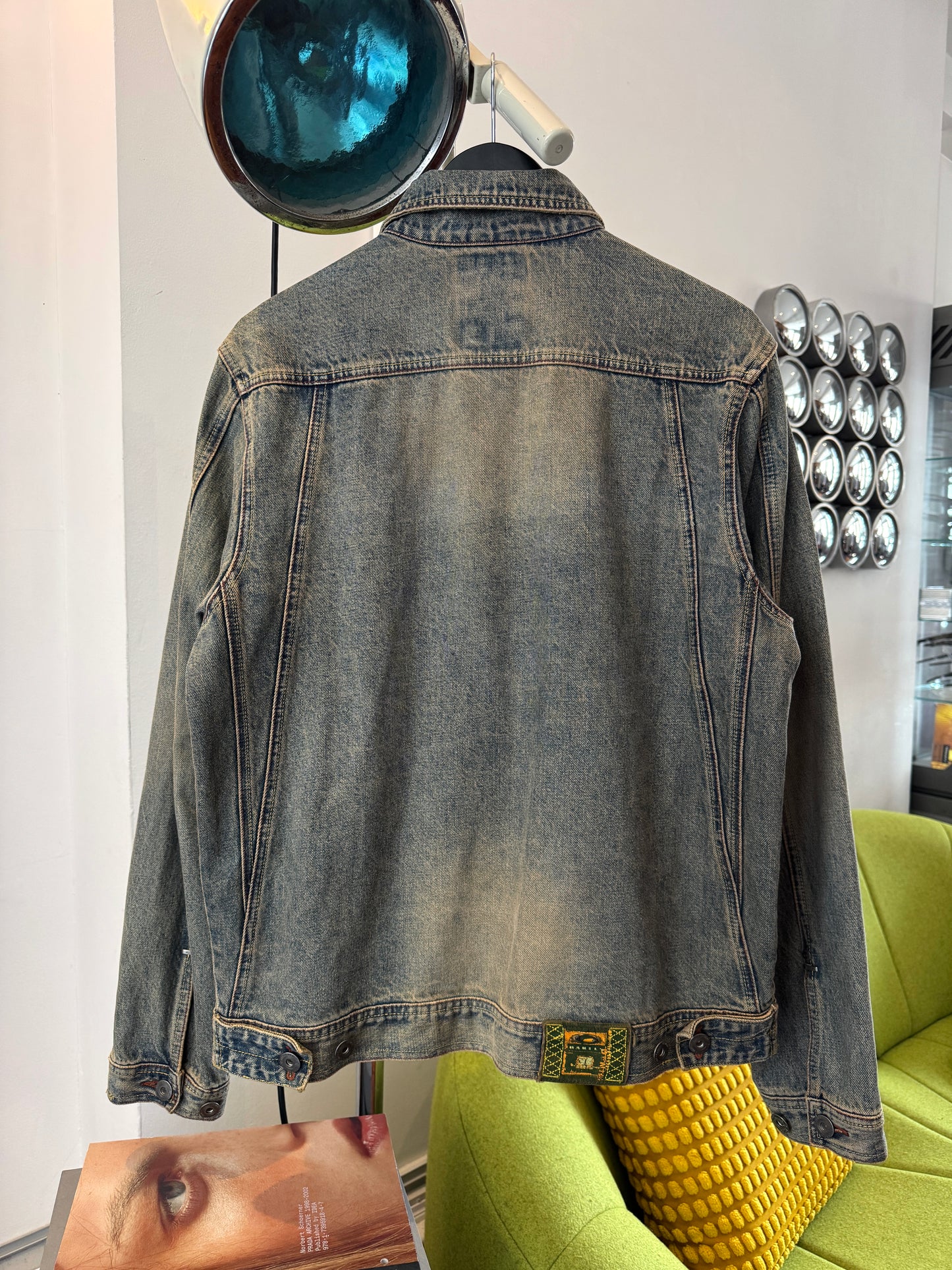 Early 2000’s Oakley X-Metal Reinforced Industrial Denim Jacket