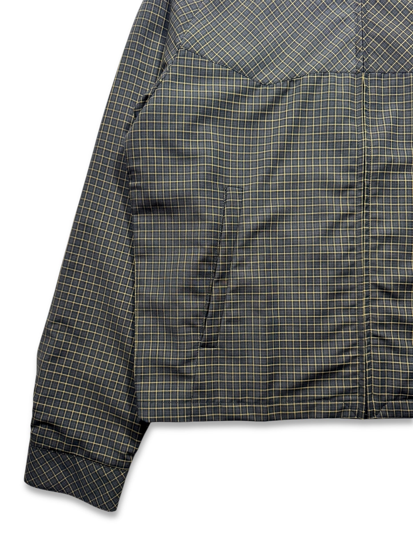 SS17’ Prada Mainline Plaid Harrington Jacket