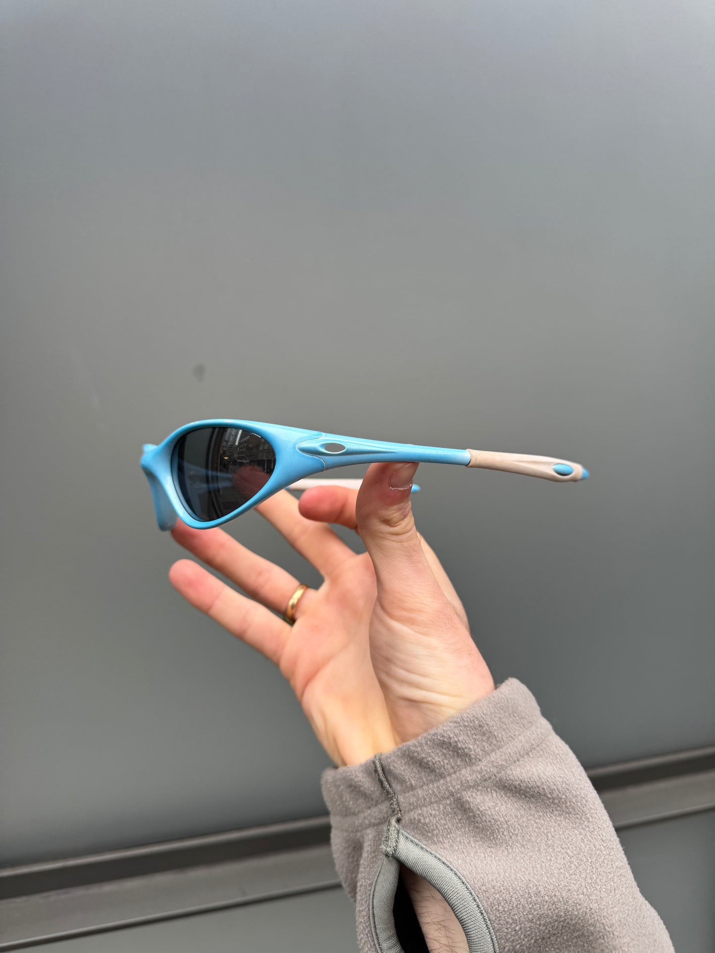 1990’s Oakley Minute Gen 1 Baby Blue Sunglasses