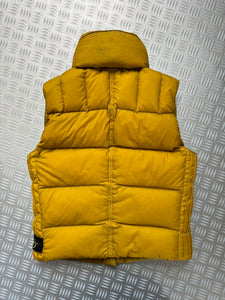 AW08’ Stone Island Opaque Bright Yellow Padded Goose Down Vest -