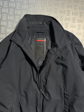 画像をギャラリービューアに読み込む, Early 2000’s Prada Sport Jet Black Padded Gore-Tex Jacket - Medium / Large