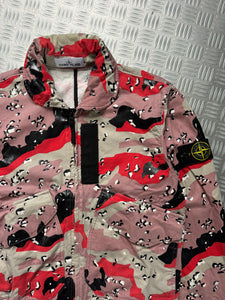 Stone Island 3C+PU Desert Camo Bomber Jacket - Small