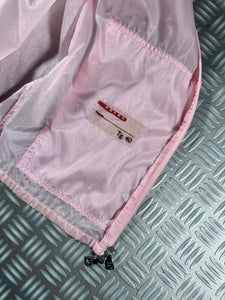 SS00’ Prada Sport Semi-Transparent Baby Pink 2in1 Jacket