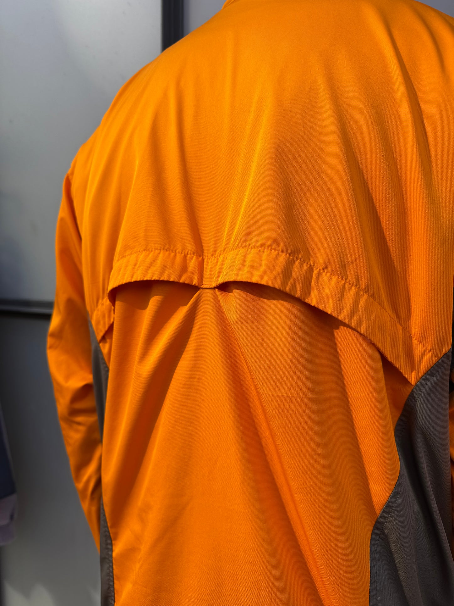 Early 2000’s Nike Bright Orange Half Zip Pullover