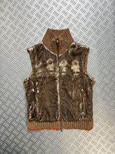 Charger l&#39;image dans la galerie, Early 2000&#39;s Prada Knitted Fur Vest