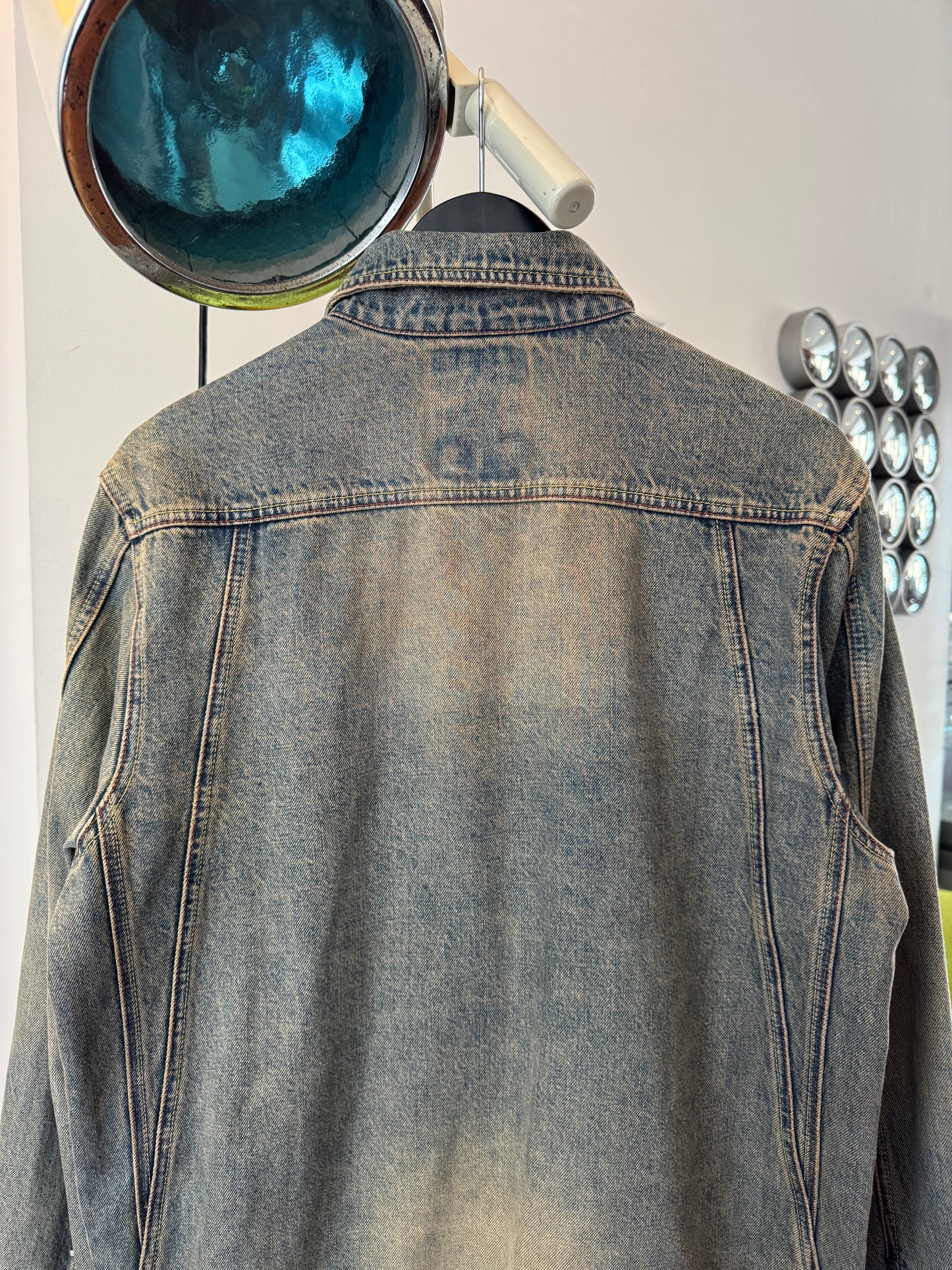 Early 2000’s Oakley X-Metal Reinforced Industrial Denim Jacket