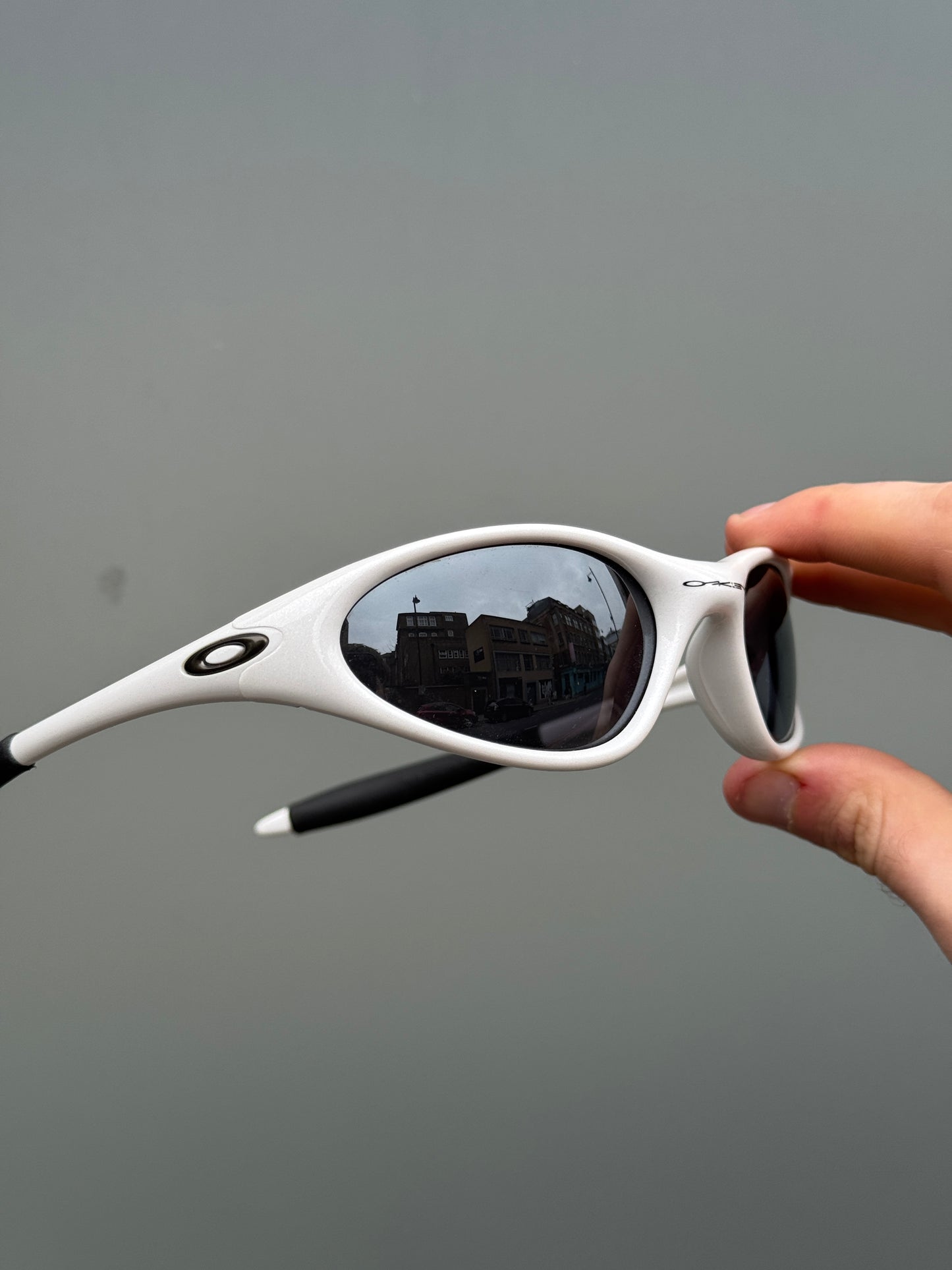 1990’s Oakley Minute Pure White Sunglasses