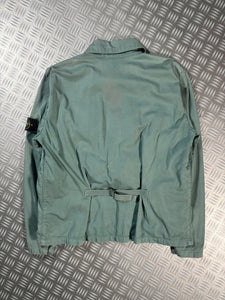 SS95’ Stone Island Teal Multi Pocket Parachute Jacket