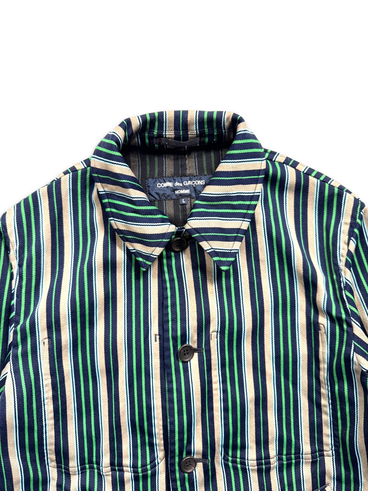 2004 Comme Des Garcons Striped Jacket