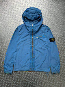 SS09’ Stone Island Bright Blue Spalmatura Hooded Jacket - Medium / Large