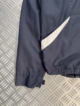 Carica l&#39;immagine nel visualizzatore di Gallery, Early 2000&#39;s Nike Midnight Navy Dual Front Pocket Windbreaker Jacket