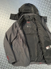 画像をギャラリービューアに読み込む, SS99 Prada Sport Gun Metal Grey/Green 2in1 Padded Jacket - Large / Extra Large