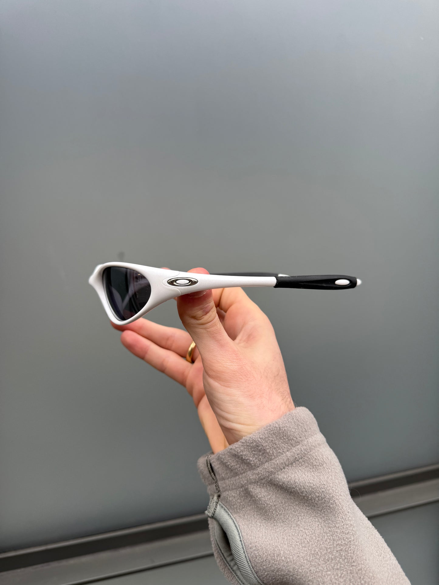 1990’s Oakley Minute Pure White Sunglasses