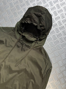 Prada Linea Rossa Khaki Nylon Shimmer Anorak