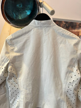 画像をギャラリービューアに読み込む, SS00’ Prada Sport Pure White Perforated Harrington Jacket - Womens 6-8