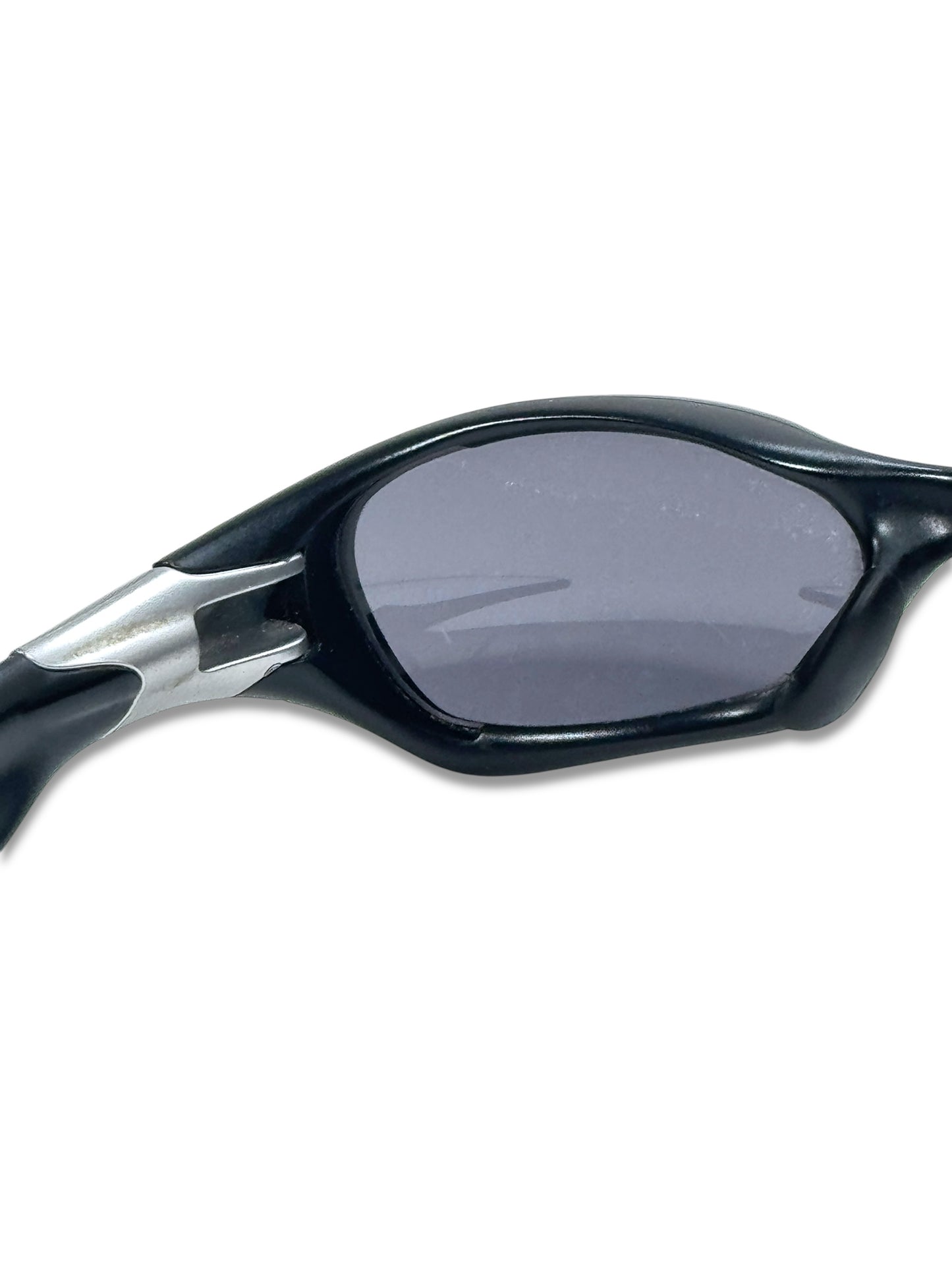 Oakley Jet Black/Silver Valve Sunglasses