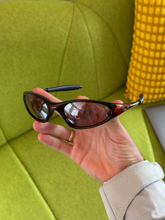 Oakley Red Floral Minute Sunglasses