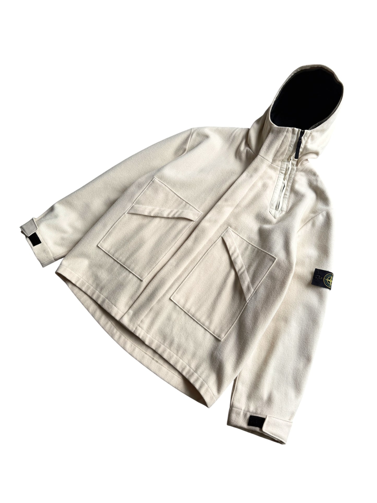 AW00’ Stone Island Asymmetric Zip Dutch Rope Jacket