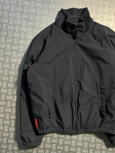 画像をギャラリービューアに読み込む, Early 2000’s Prada Sport Jet Black Padded Gore-Tex Jacket - Medium / Large