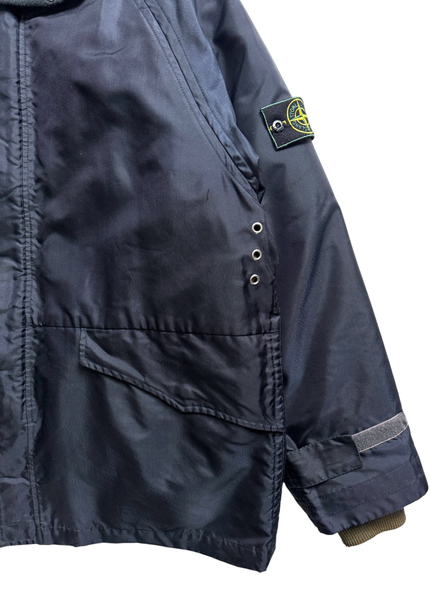 1990’s Stone Island Dutch Rope Balaclava Formula Steel Jacket