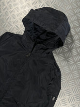 Carica l&#39;immagine nel visualizzatore di Gallery, Prada Milano Midnight Navy Nylon Hooded Jacket