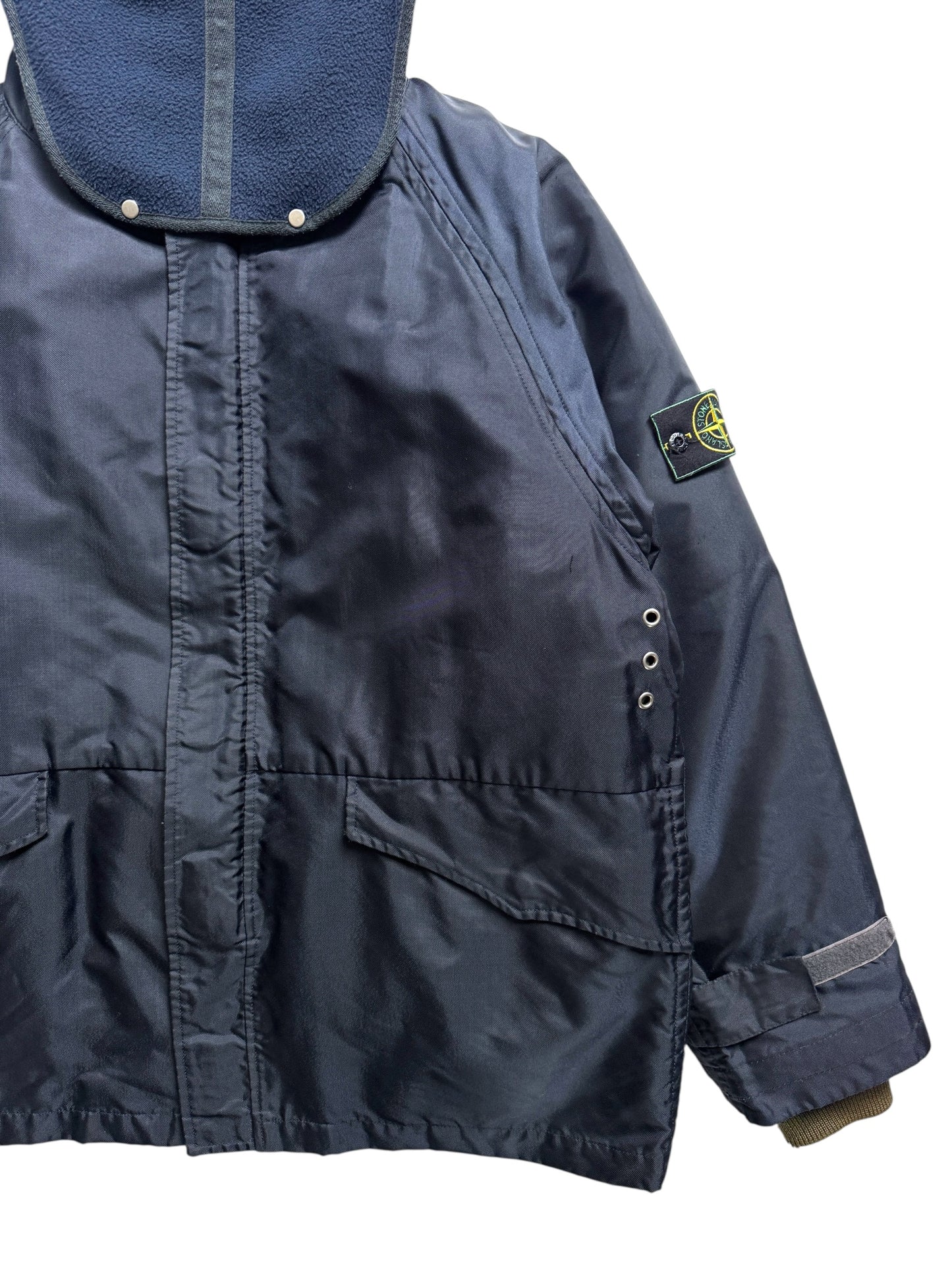 1990’s Stone Island Dutch Rope Balaclava Formula Steel Jacket