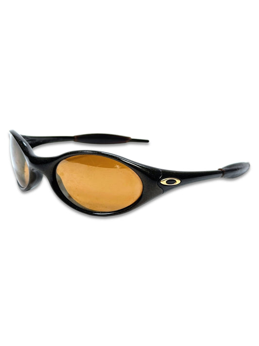 Oakley Dark Brown Straight Jacket Sunglasses