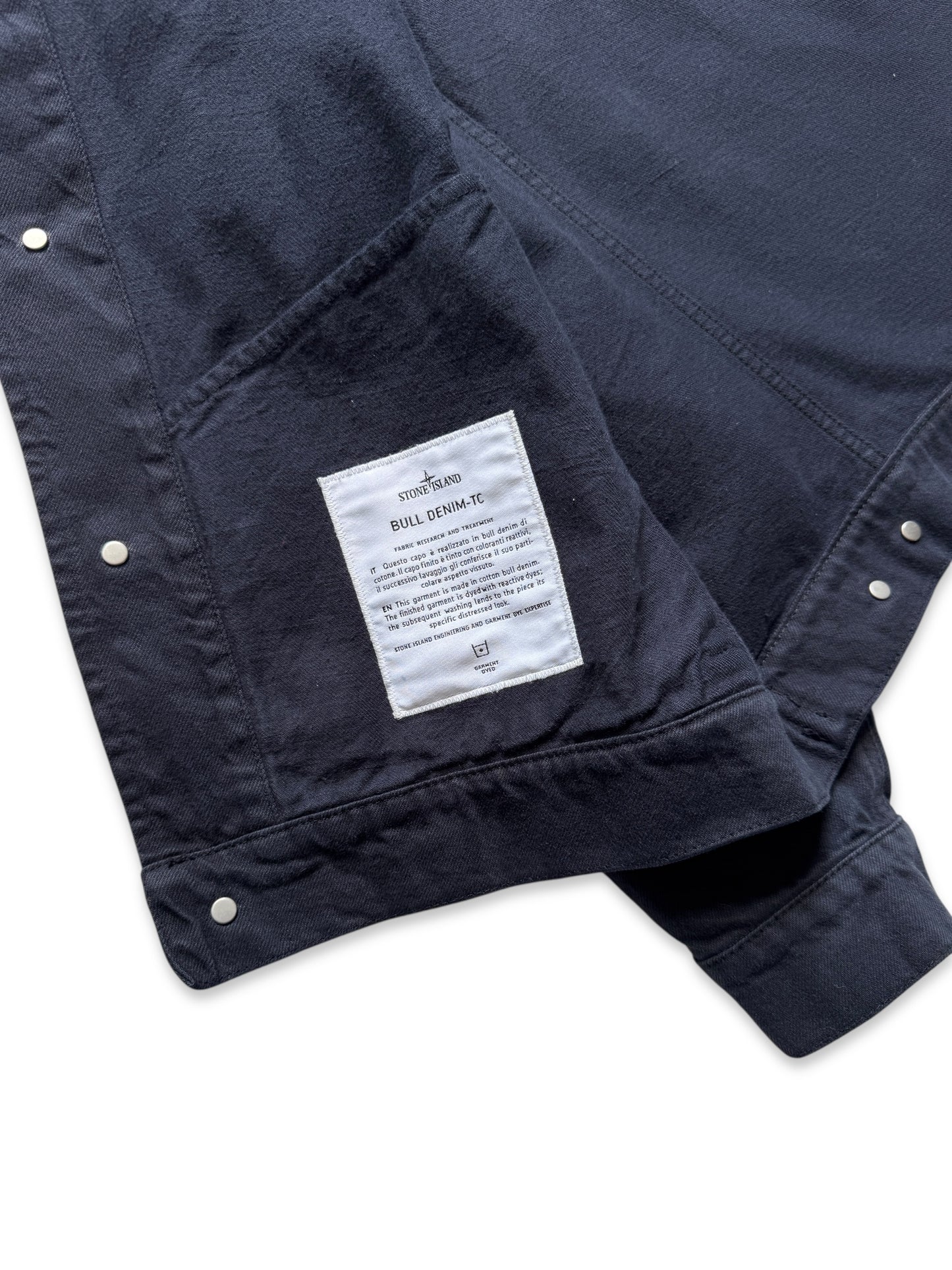 Stone Island x Supreme Bull Denim TC Jacket