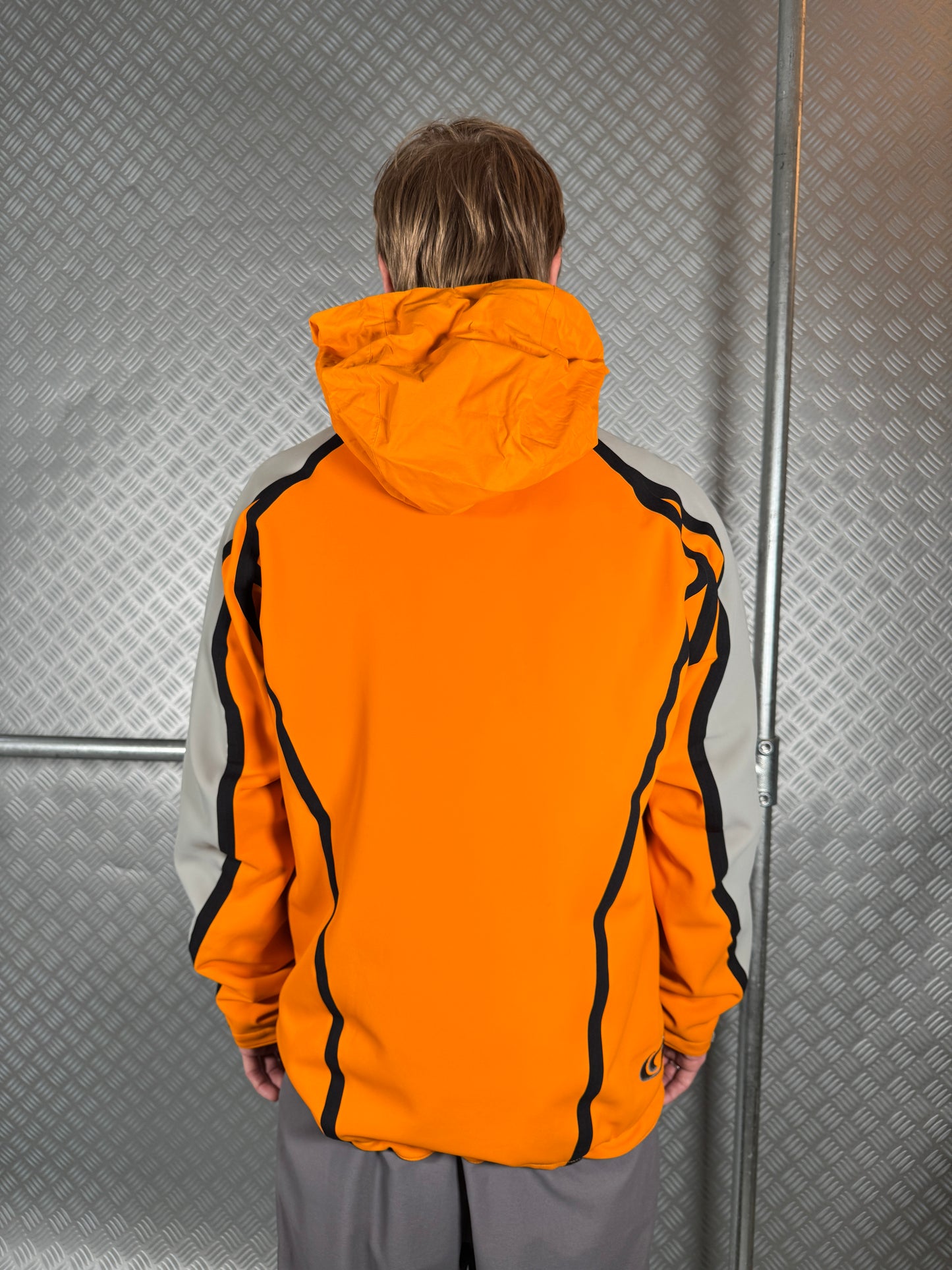 Early 2000’s Salomon Neoprene/Fleece ClimaPro Orange Jacket
