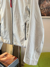 画像をギャラリービューアに読み込む, SS00’ Prada Sport Pure White Perforated Harrington Jacket - Womens 6-8