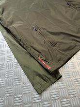 Charger l&#39;image dans la galerie, Prada Linea Rossa Khaki Nylon Shimmer Anorak